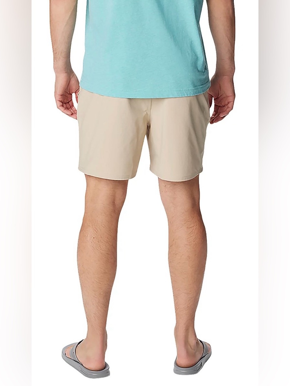 Columbia Khaki Cotton Shorts Sz 34